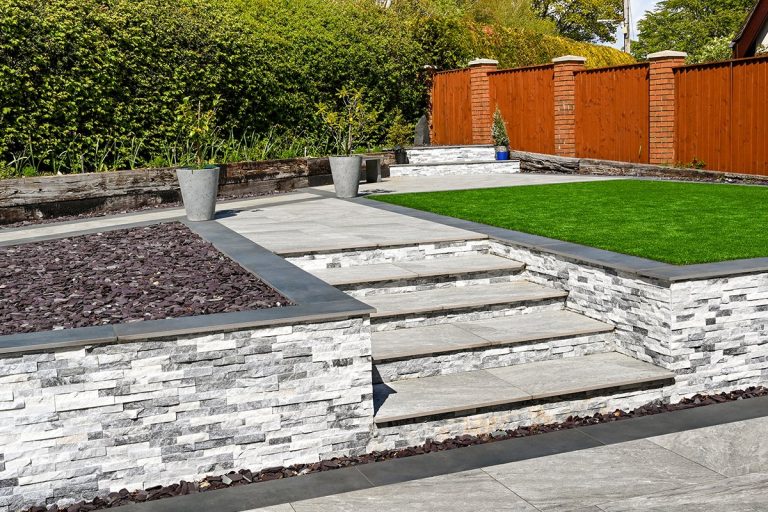 Garden Walling in Warwickshire